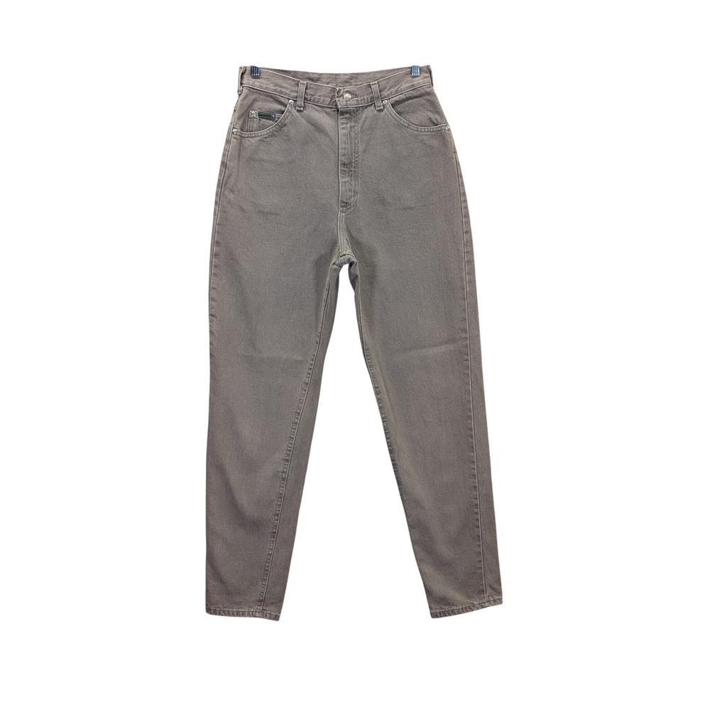 Vintage Riveted by Lee Gray Jeans Womens‎ 12 Med USA High Rise Mom Tapered